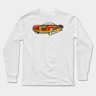 Retro Futurist Speedster Long Sleeve T-Shirt